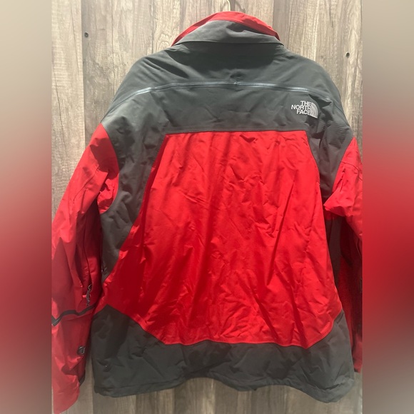 The North Face Mens Snowboarding Ski Red Black Jacket Hyvent Warm Windbreaker XL - Picture 6 of 6